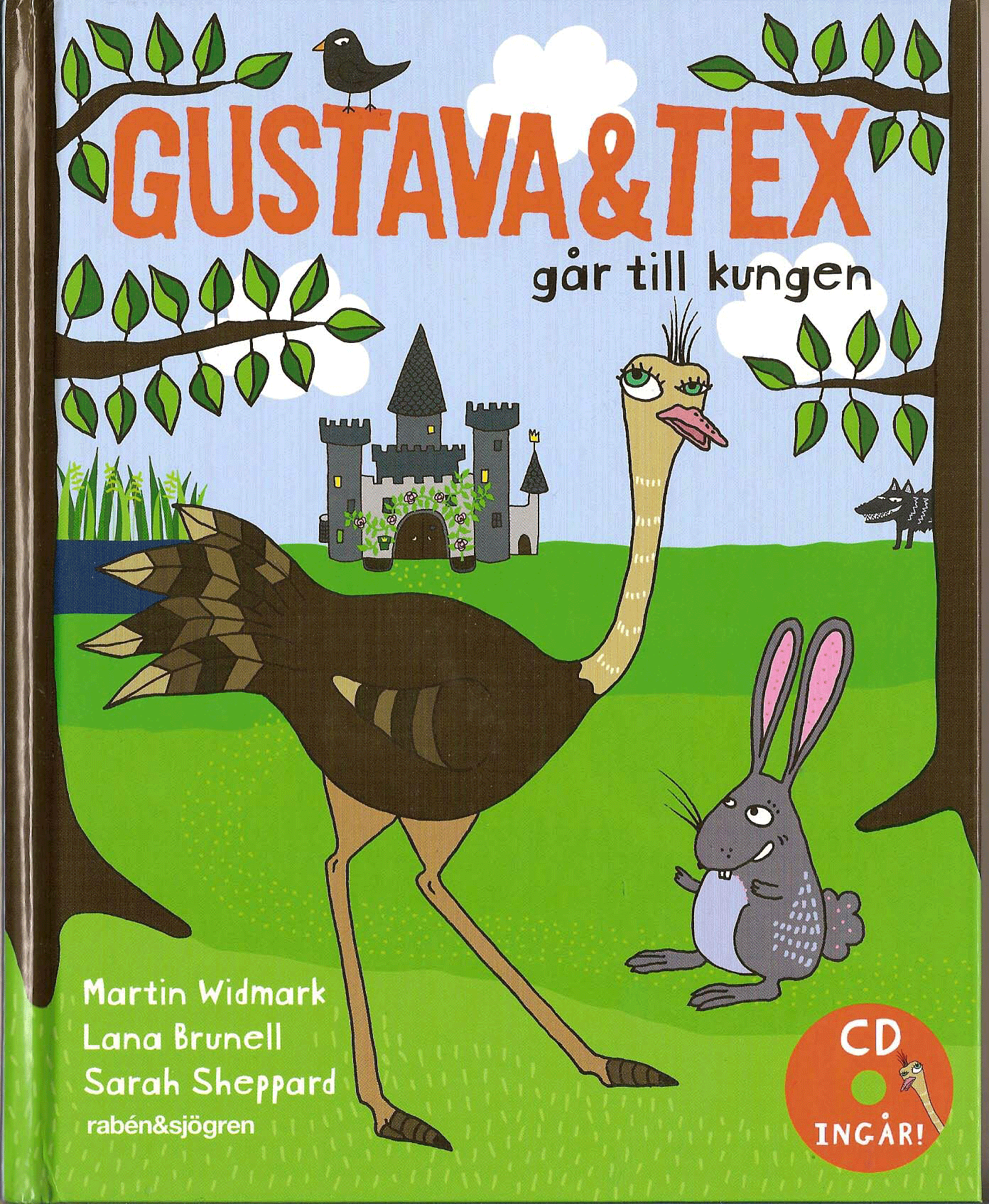 Gustava och Tex går till kungen bok